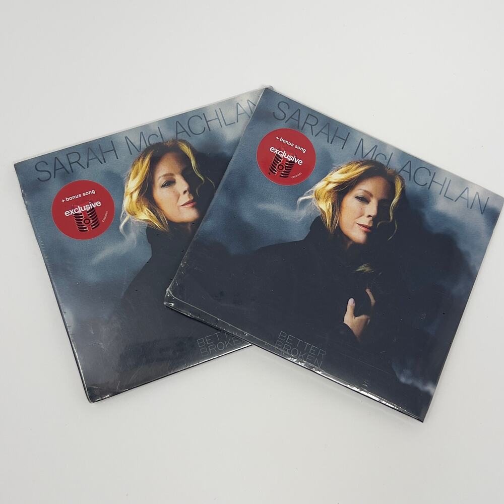 Bundle of 2 - Sarah McLachlan Better Broken (Target Exclusive CD) - NEW!
